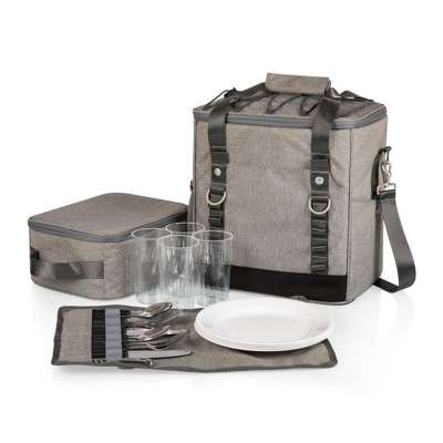 Picnic Utility Cooler Bag with Cutlery Set Extra Lunch Cooler Bag